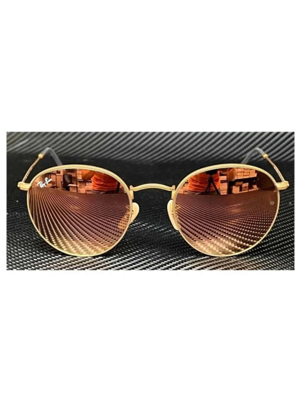 New Undisclosed Men  Gold Sunglasses  53- 21- 145